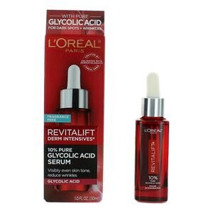NEW Loreal Revitalift Glycolic Acid Serum 10% Exfoliating‎ Resurfacing Tone Glow